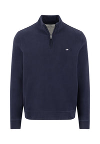 An image of the Fynch-Hatton Half Zip Sweater