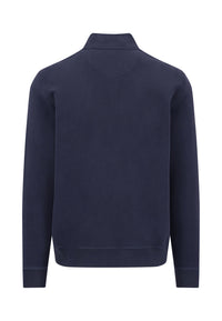 An image of the Fynch-Hatton Half Zip Sweater