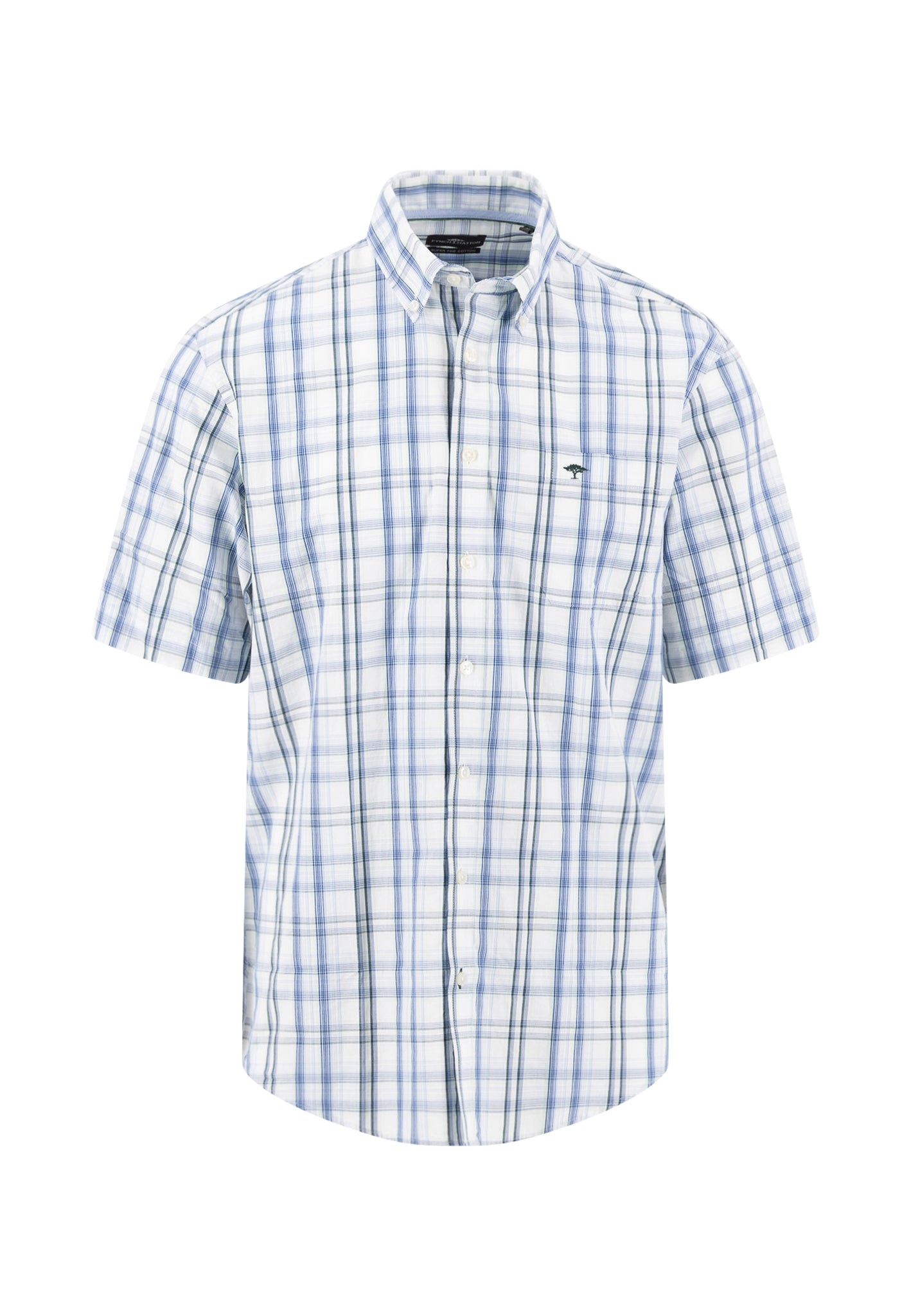 SS Summer Poplin Check Shirt