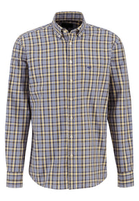 An image of the Fynch-Hatton Camel Check Shirt