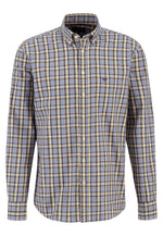 An image of the Fynch-Hatton Camel Check Shirt