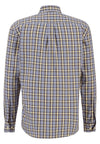 An image of the Fynch-Hatton Camel Check Shirt