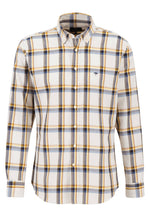 An image of the Fynch-Hatton Combi Check Shirt