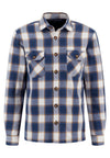 An image of the Fynch-Hatton Heavy Flannel Overshirt