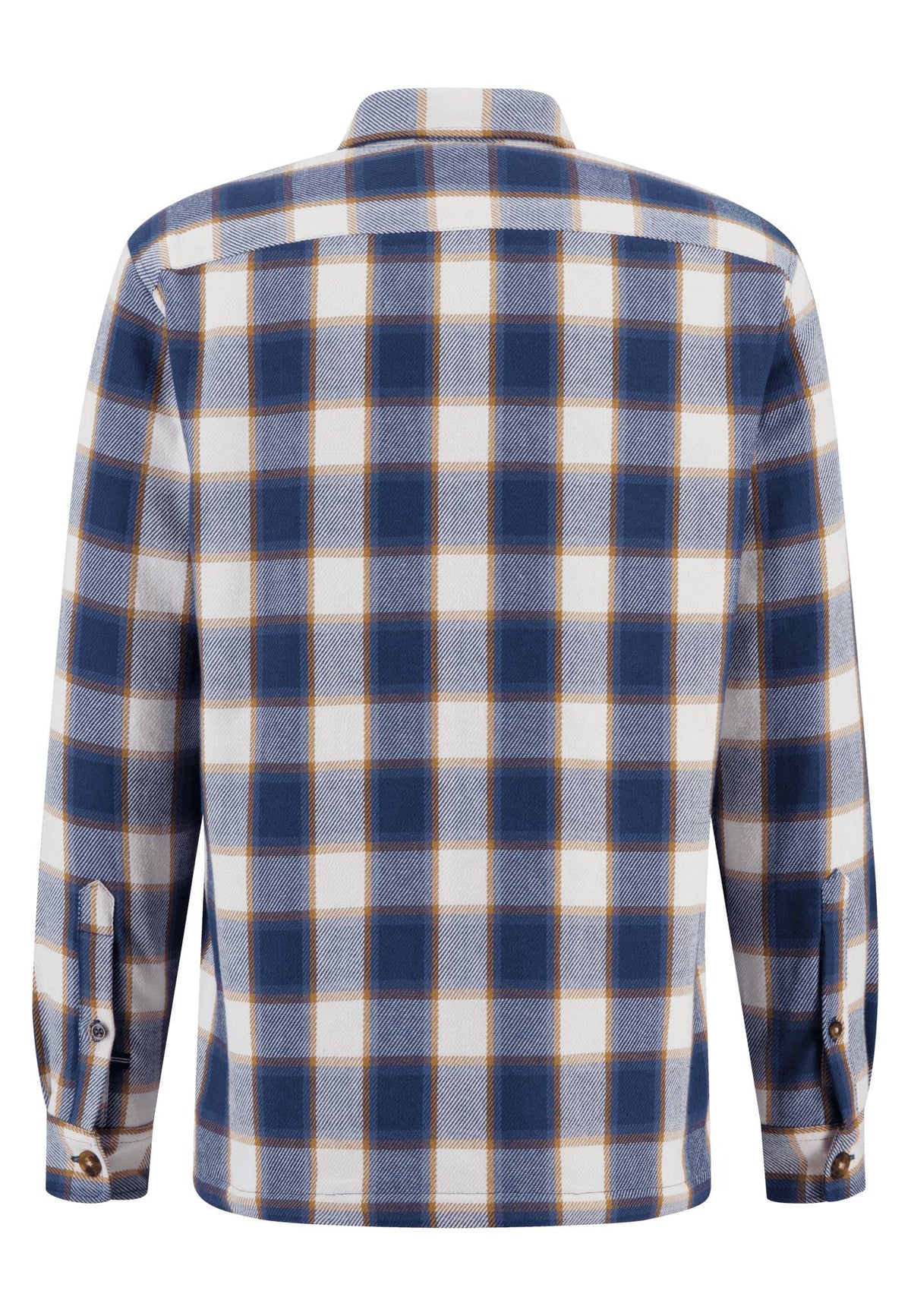 An image of the Fynch-Hatton Heavy Flannel Overshirt