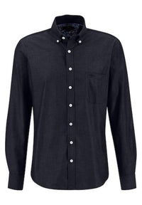 An image of the Fynch-Hatton Premium Denim Long Sleeve Shirt