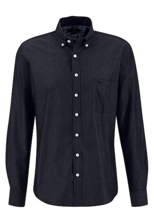 An image of the Fynch-Hatton Premium Denim Long Sleeve Shirt
