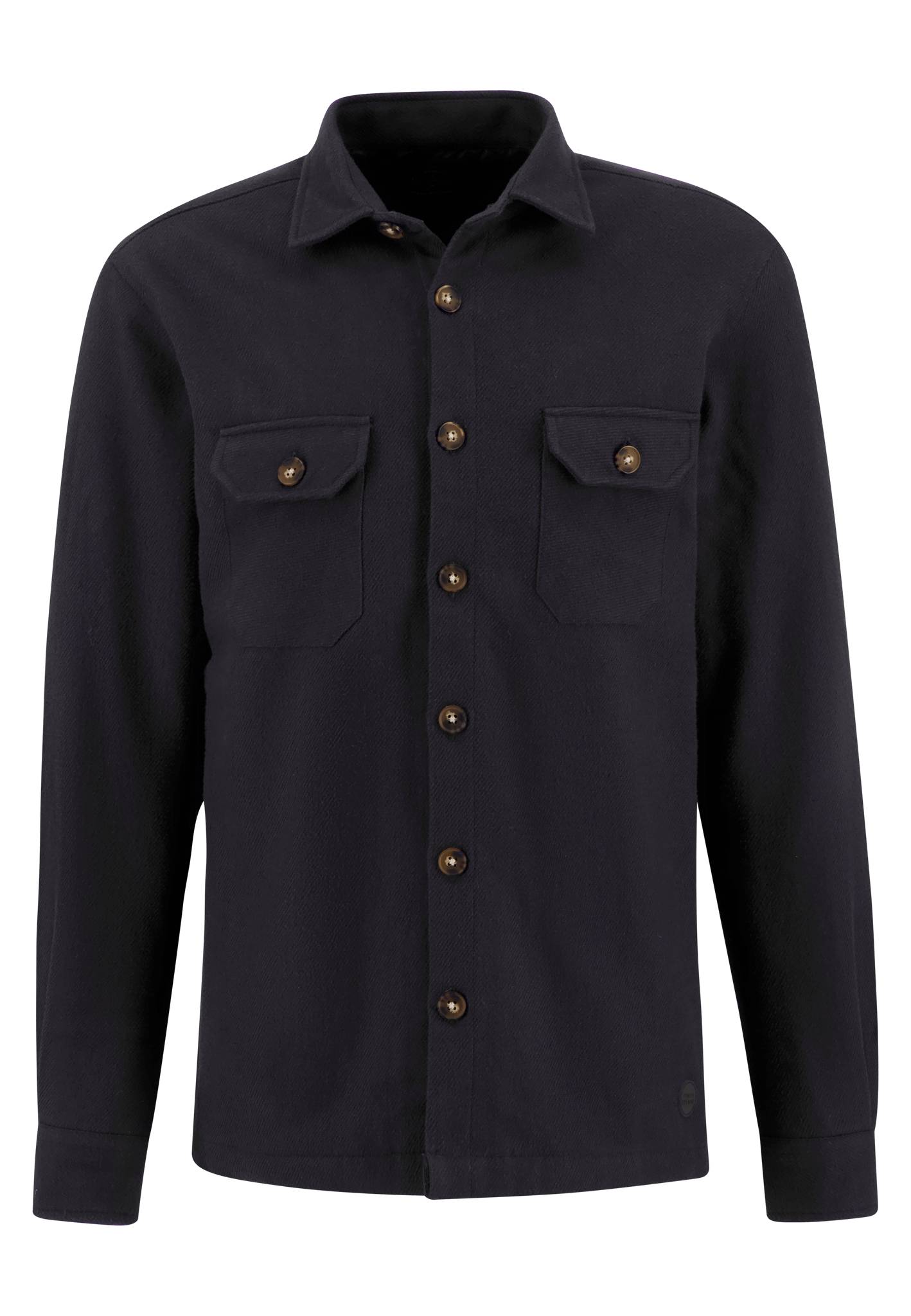 An image of the Fynch-Hatton Heavy Flannel Overshirt