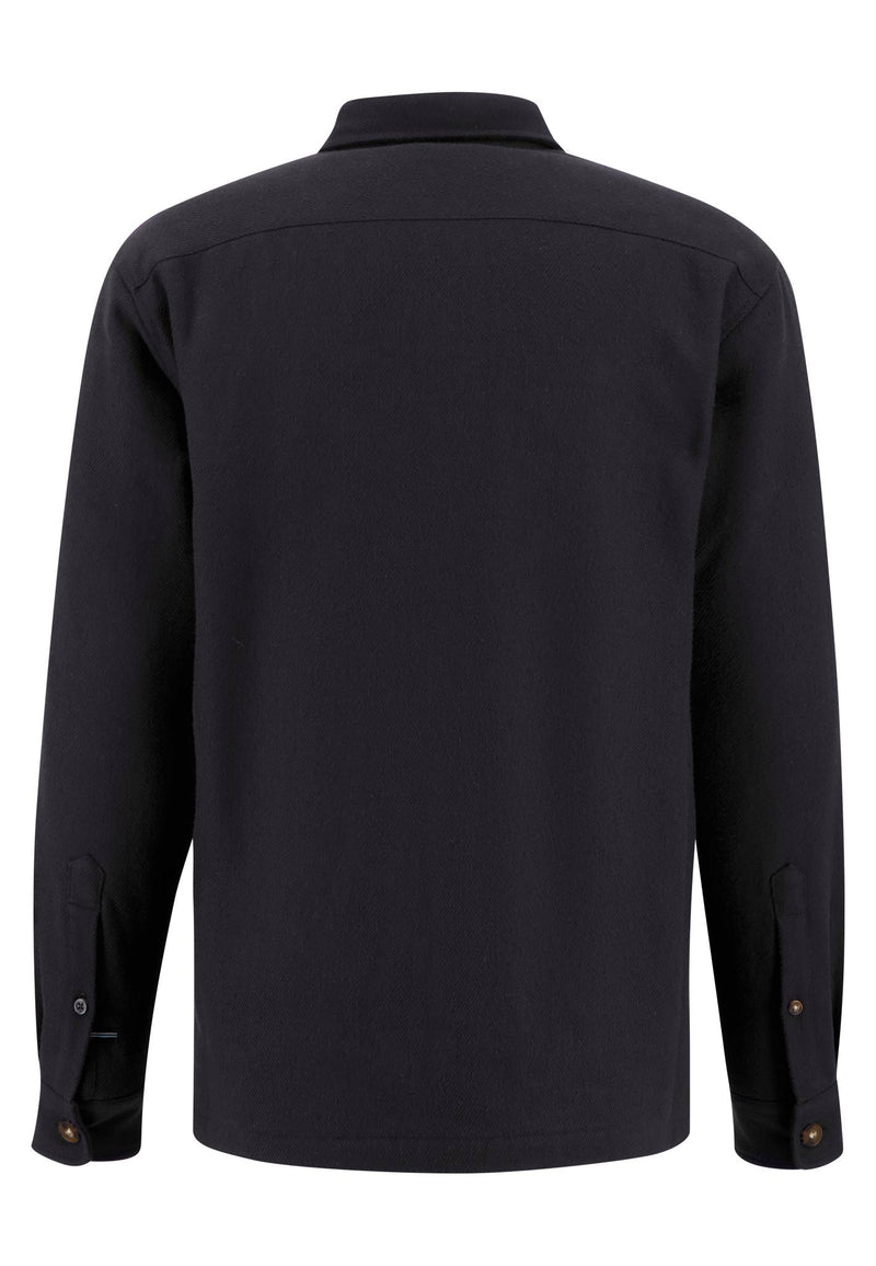An image of the Fynch-Hatton Heavy Flannel Overshirt