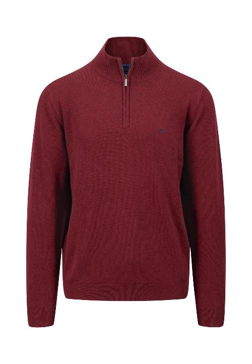An image of the Fynch-Hatton Troyer Zip Jumper
