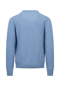 An image of the Fynch-Hatton Long Sleeve Superfine Polo