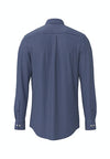 An image of the Fynch-Hatton Small Check Long Sleeve Shirt