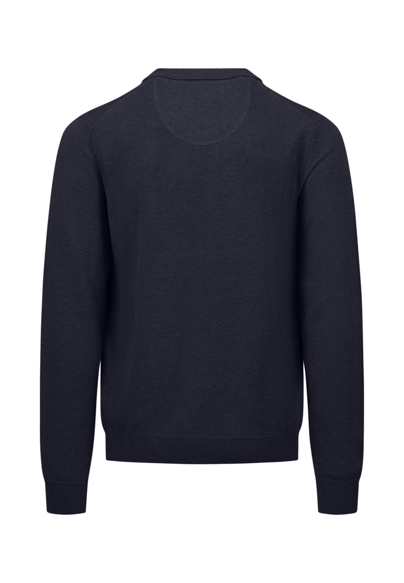An image of the Fynch-Hatton Long Sleeve Superfine Polo