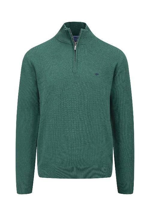 An image of the Fynch-Hatton Troyer Zip Jumper