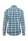 An image of the Fynch-Hatton Colourful Check Long Sleeve Shirt