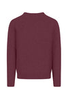 An image of the Fynch-Hatton Knitted O-Neck Donegal Sweater