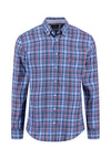 An image of the Fynch-Hatton Colourful Twill Shirt