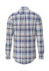 An image of the Fynch-Hatton Washed Oxford Check Shirt