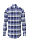 An image of the Fynch-Hatton Washed Oxford Check Shirt