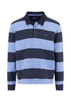 Superfine Striped Rugby Sweat