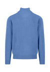 An image of the Fynch-Hatton Superfine Half Zip Sweater