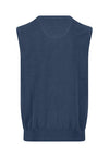 An image of the Fynch-Hatton Superfine V-Neck Cotton Knit Vest