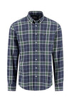 An image of the Fynch-Hatton Twill Check Shirt