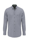 An image of the Fynch-Hatton Herringbone Flannel Shirt
