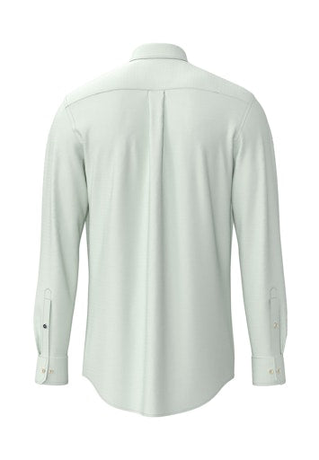 An image of the Fynch-Hatton Washed Oxford Solid Kent Shirt