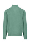 An image of the Fynch-Hatton Superfine Half Zip Sweater