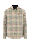 An image of the Fynch-Hatton Corduroy Check Shirt