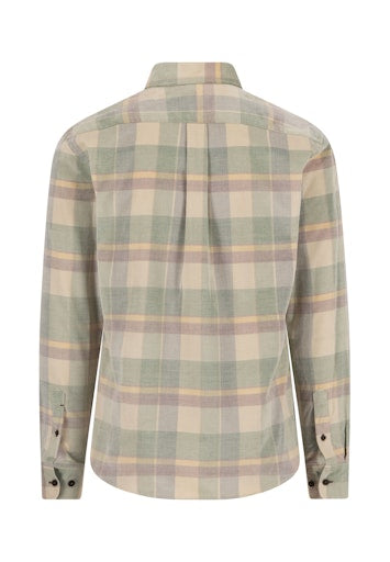 An image of the Fynch-Hatton Corduroy Check Shirt
