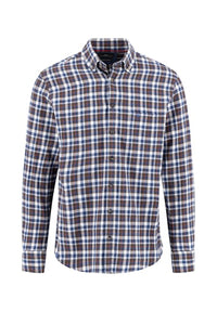An image of the Fynch-Hatton Premium Flannel Check Shirt