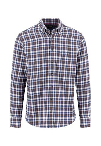 An image of the Fynch-Hatton Premium Flannel Check Shirt