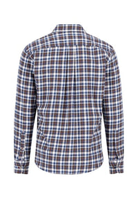 An image of the Fynch-Hatton Premium Flannel Check Shirt