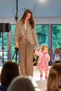 Pleated Wide Leg Trouser