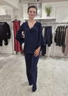 An image of the Carla Ruiz Floral Blouse & Pants Set