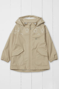 An image of the Grass & Air Colour Revealing Rain Jacket