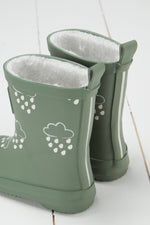 An image of the Grass & Air Colour Changing Kids Wellies