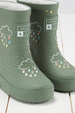 An image of the Grass & Air Colour Changing Kids Wellies