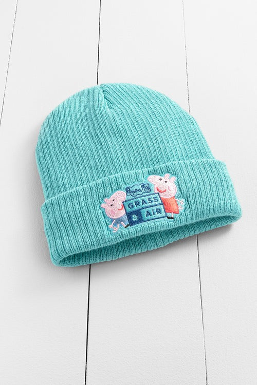 An image of the Grass & Air G&A x Peppa Pig Beanie Hat