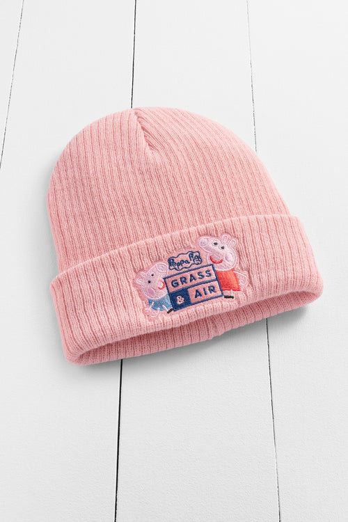 An image of the Grass & Air G&A x Peppa Pig Beanie Hat