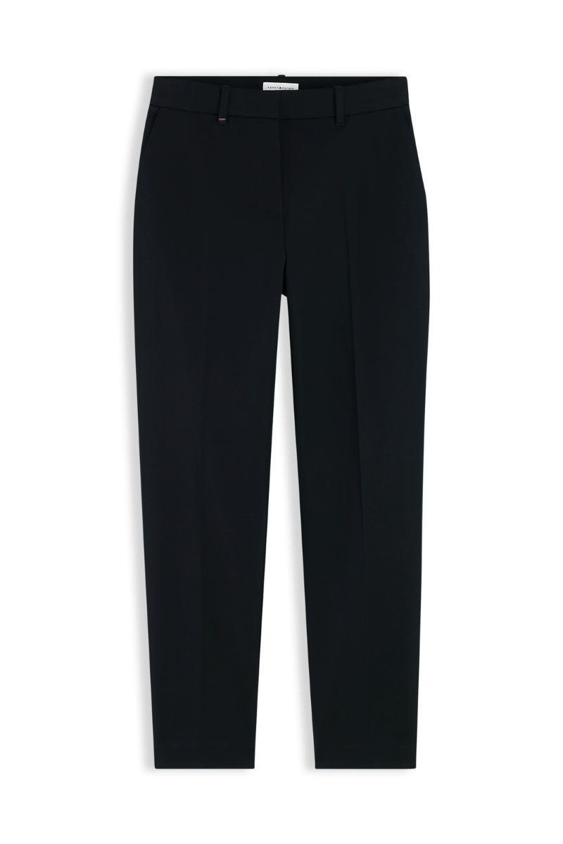 Gabardine Slim Straight Trouser