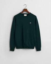 An image of the Gant Superfine Lambswool Crew Neck