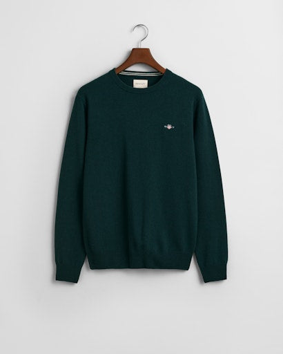 An image of the Gant Superfine Lambswool Crew Neck