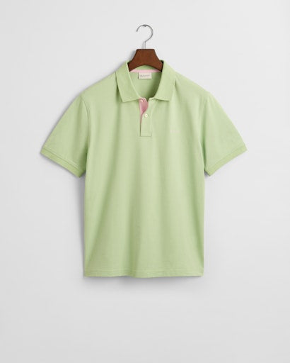 An image of the Gant Contrast Pique Polo