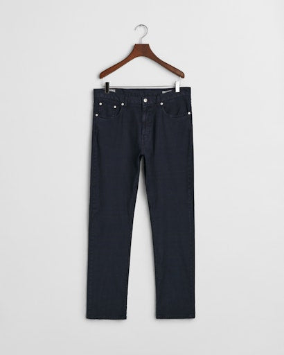 An image of the Gant Regular Fit Cotton/Linen Jeans