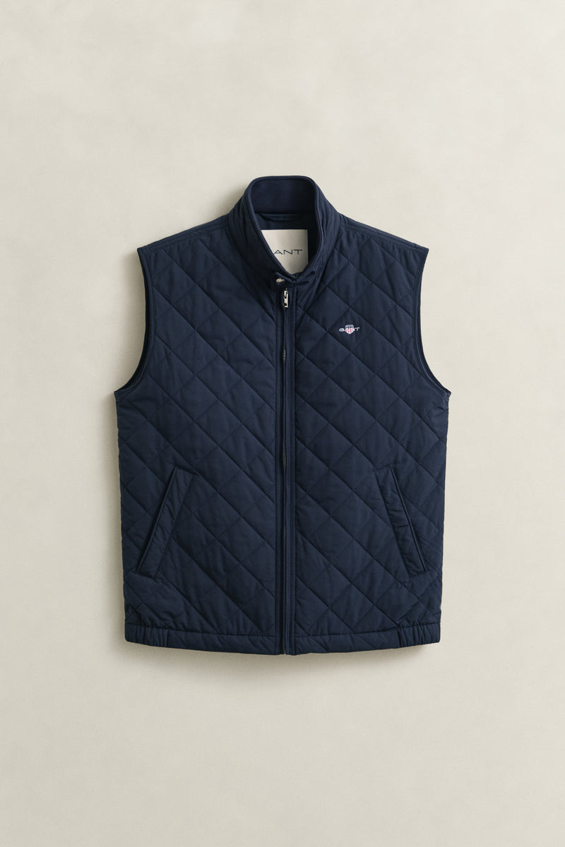 An image of the Gant Quilted Windcheater Vest
