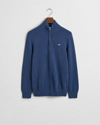 An image of the Gant Casual Cotton Half Zip Sweater