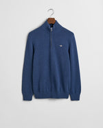 An image of the Gant Casual Cotton Half Zip Sweater